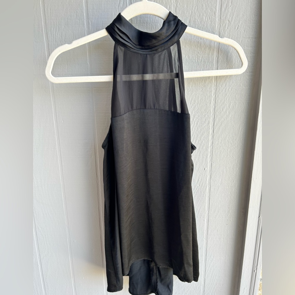 High-neck Blouse